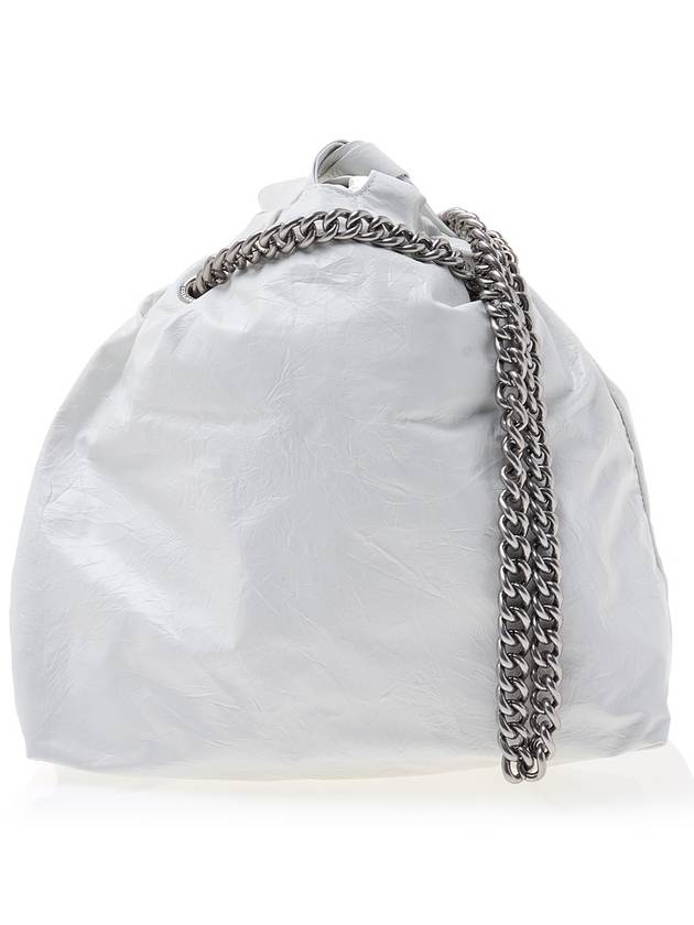 Luxury Balenciaga Trending 2026 WoMen's Crush Small Tote Bag Optic White