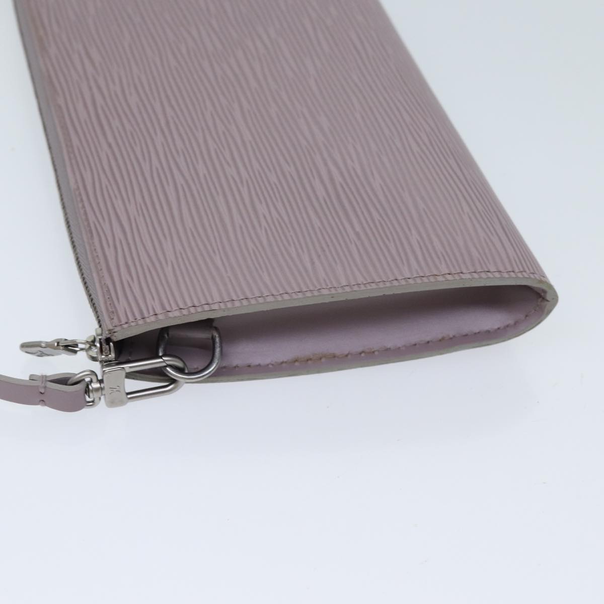 LOUIS VUITTON Epi Pochette Accessoires Accessory Pouch Lilac M52982 Auth 71672