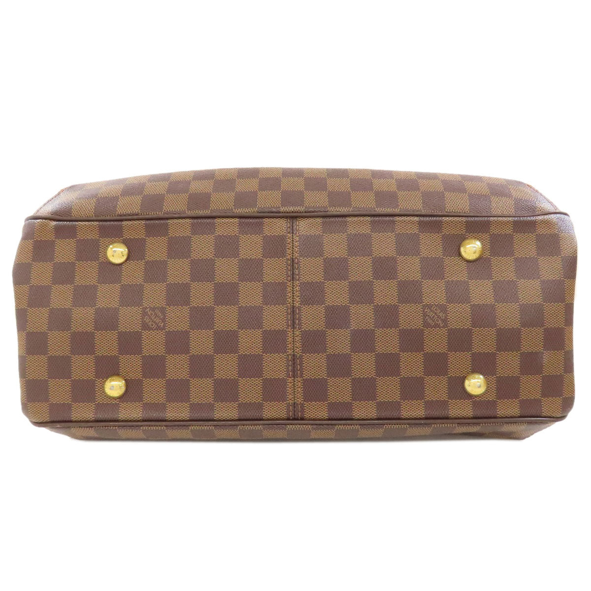 LOUIS VUITTON Tote Bag Damier canvas Brown Greet Women