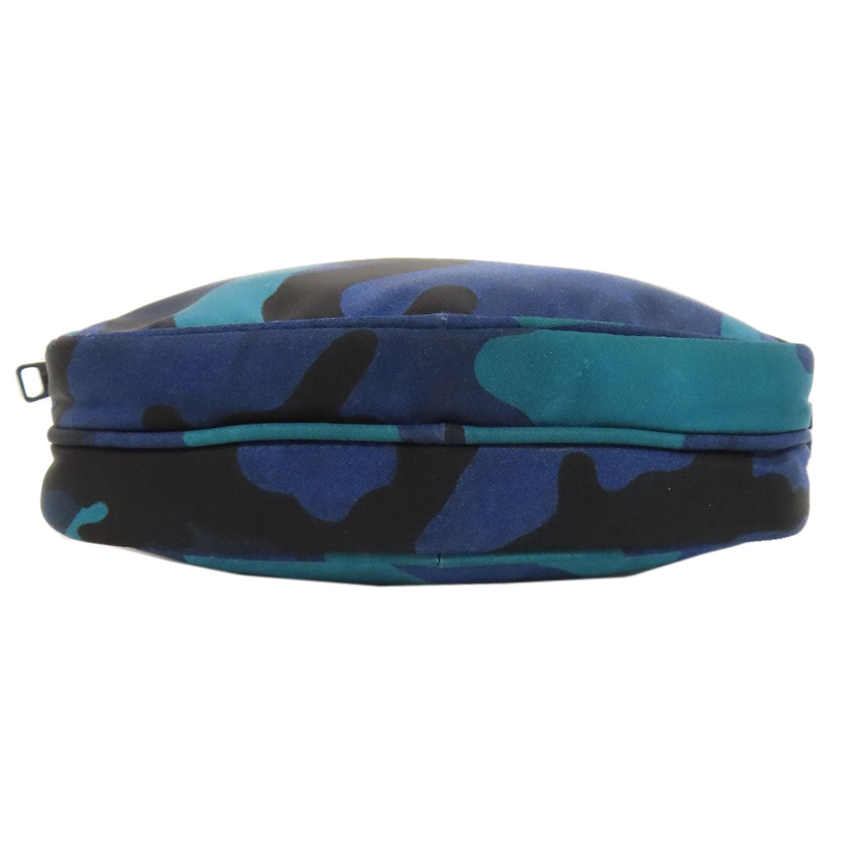 PRADA Shoulder Bag Nylon blue Camouflage Pattern Mini Shoulder Women