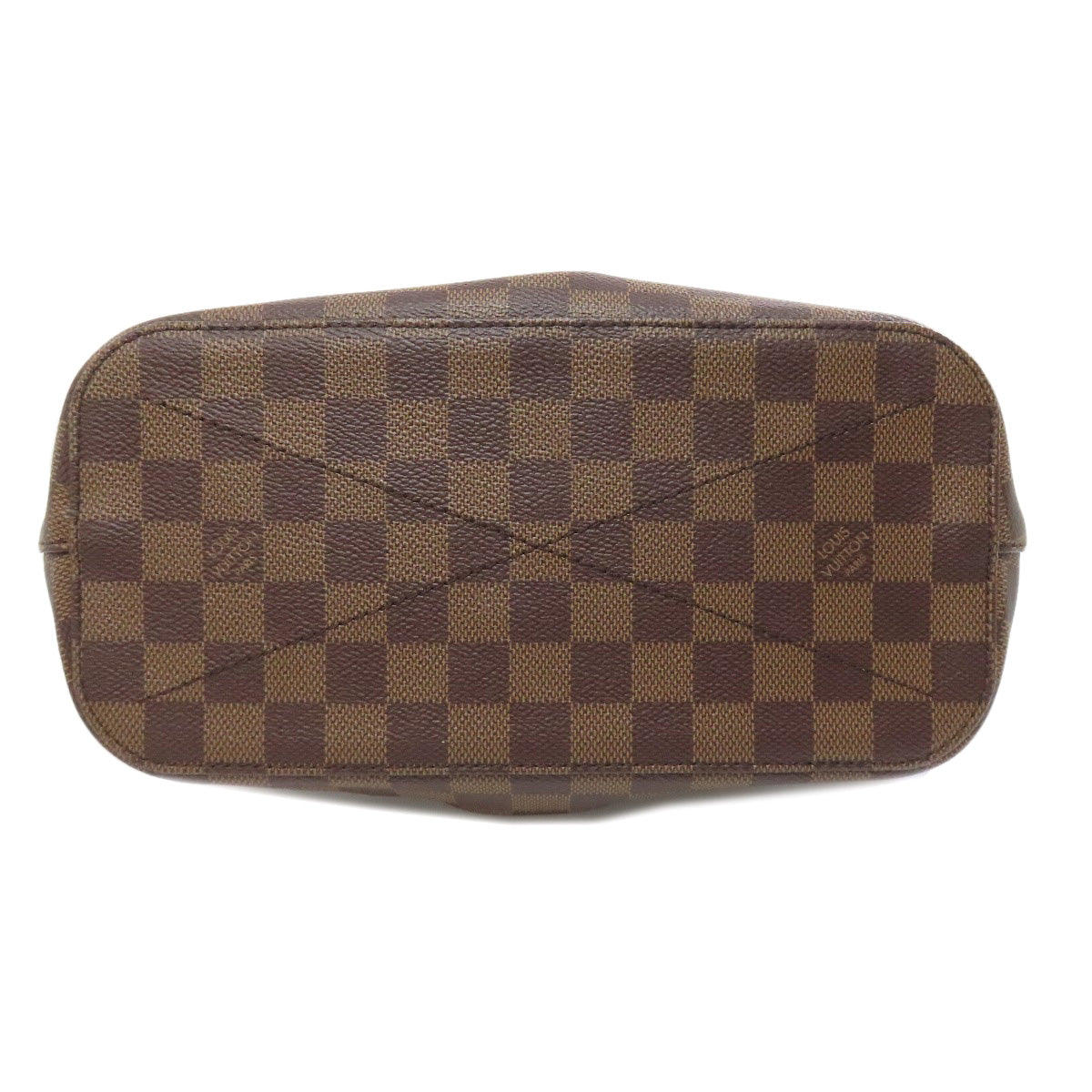 LOUIS VUITTON Tote Bag Damier canvas Brown Sienna PM