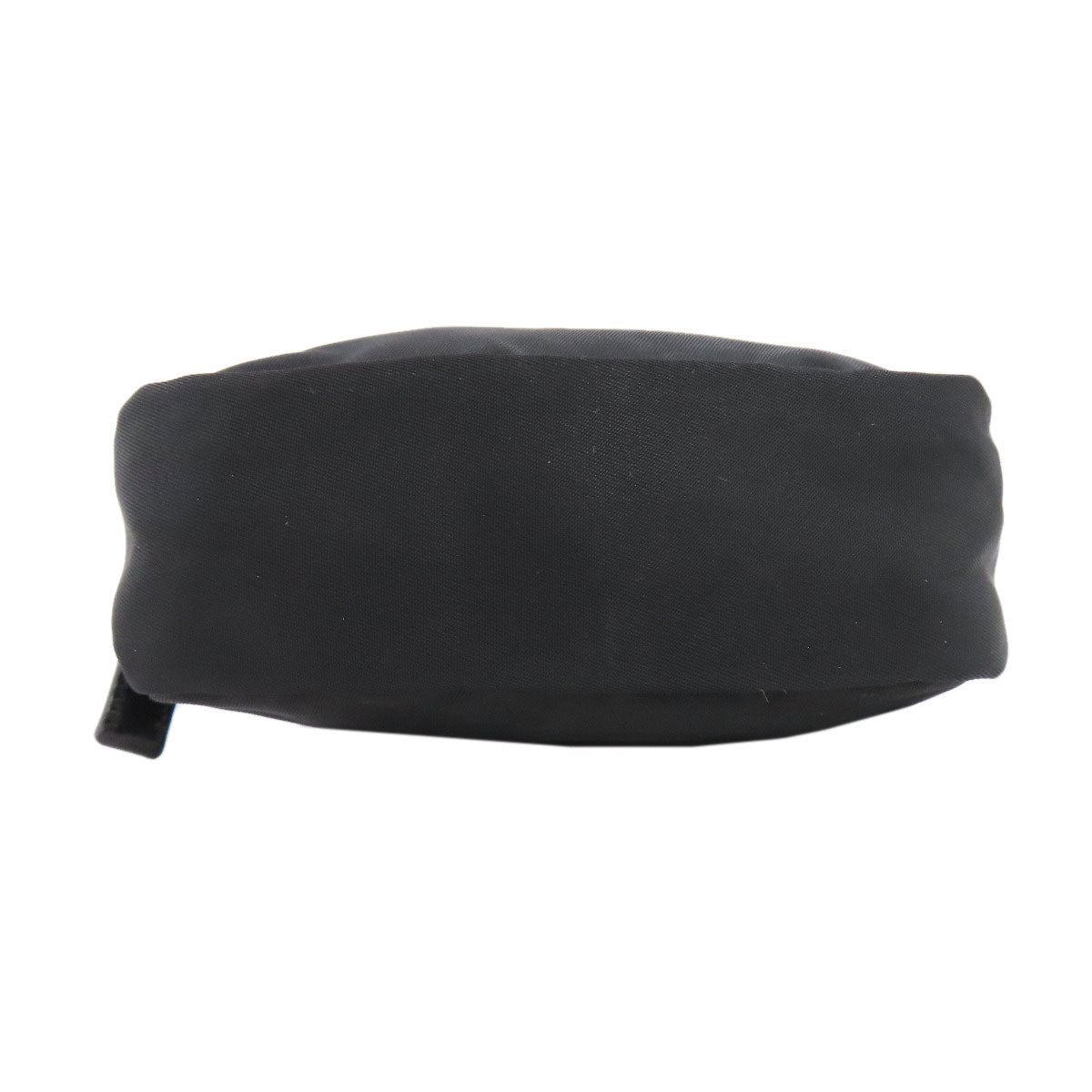PRADA Accessory pouch Nylon black logoMetal Women