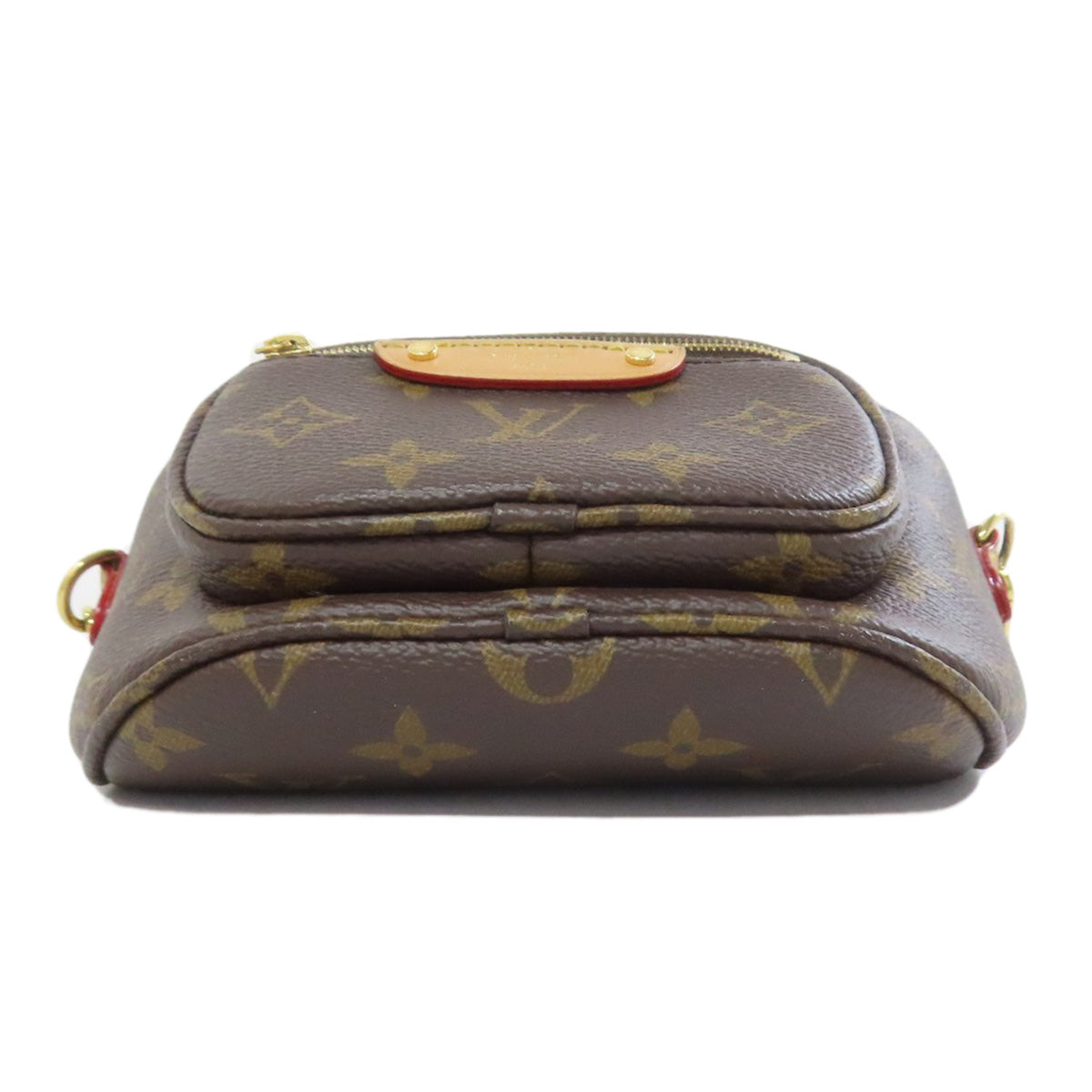 LOUIS VUITTON Handbag Monogram canvas Brown mini bum bag