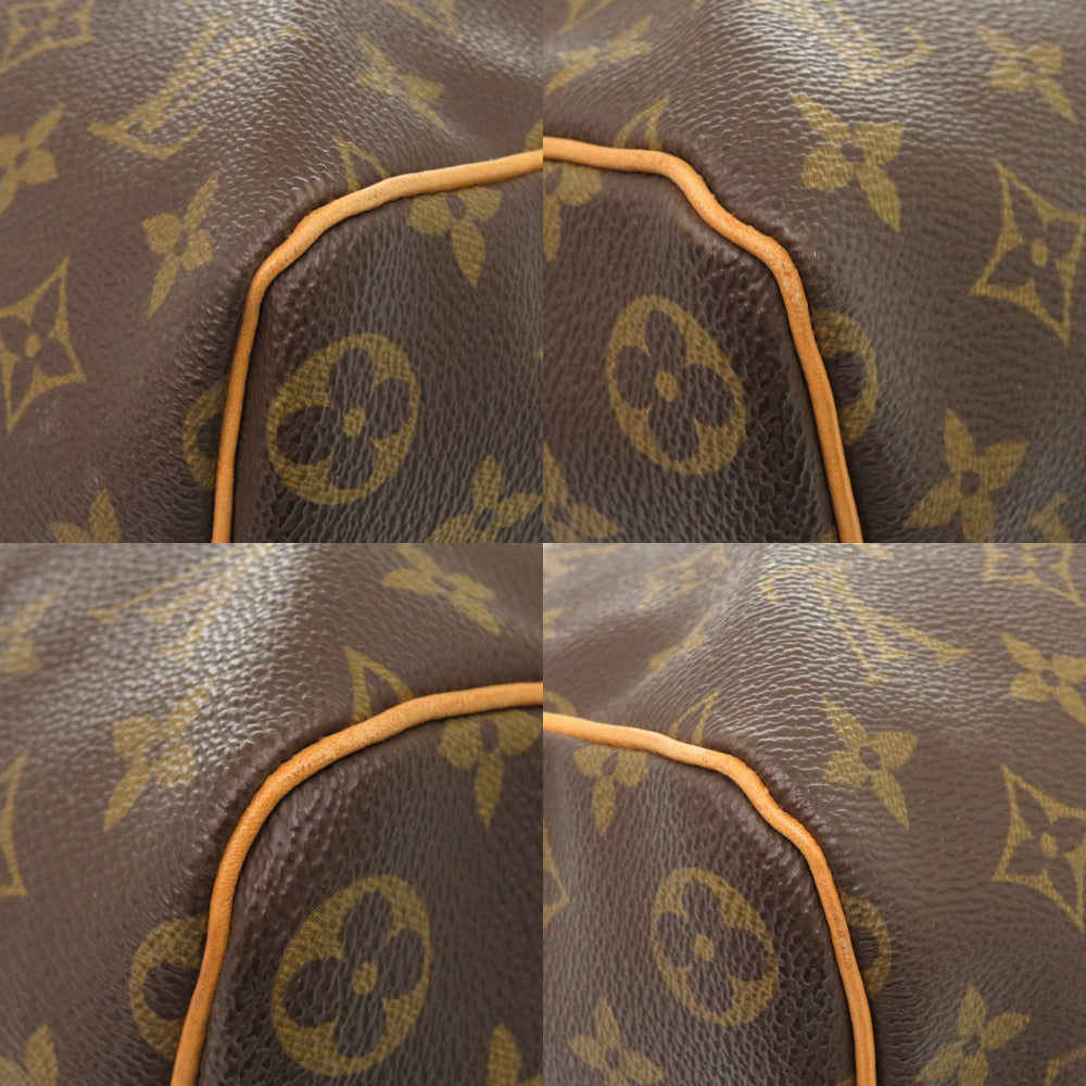 LOUIS VUITTON Boston Duffel bag Monogram canvas Brown Monogram Keepall 45 mens