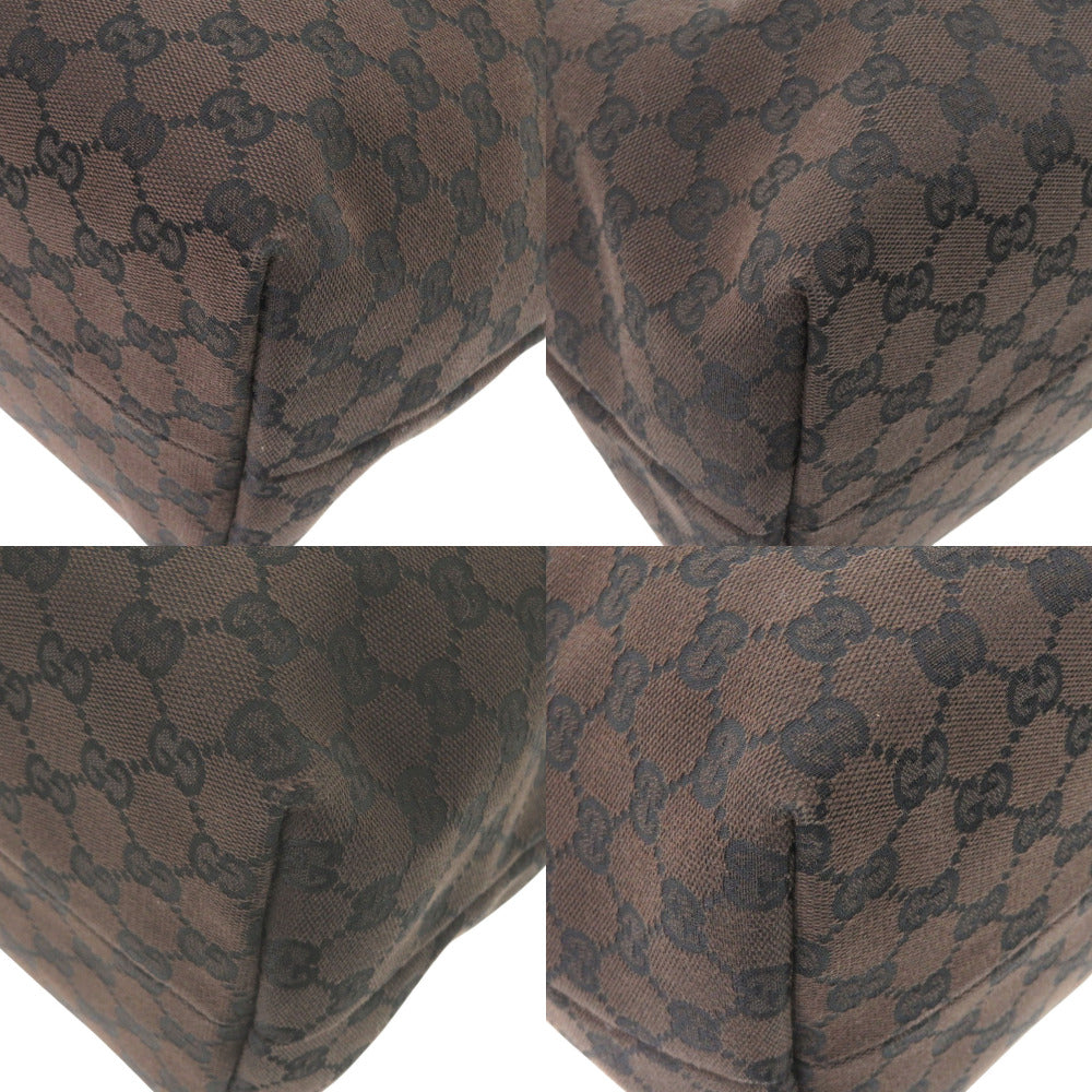 GUCCI Tote Bag GG canvas Brown
