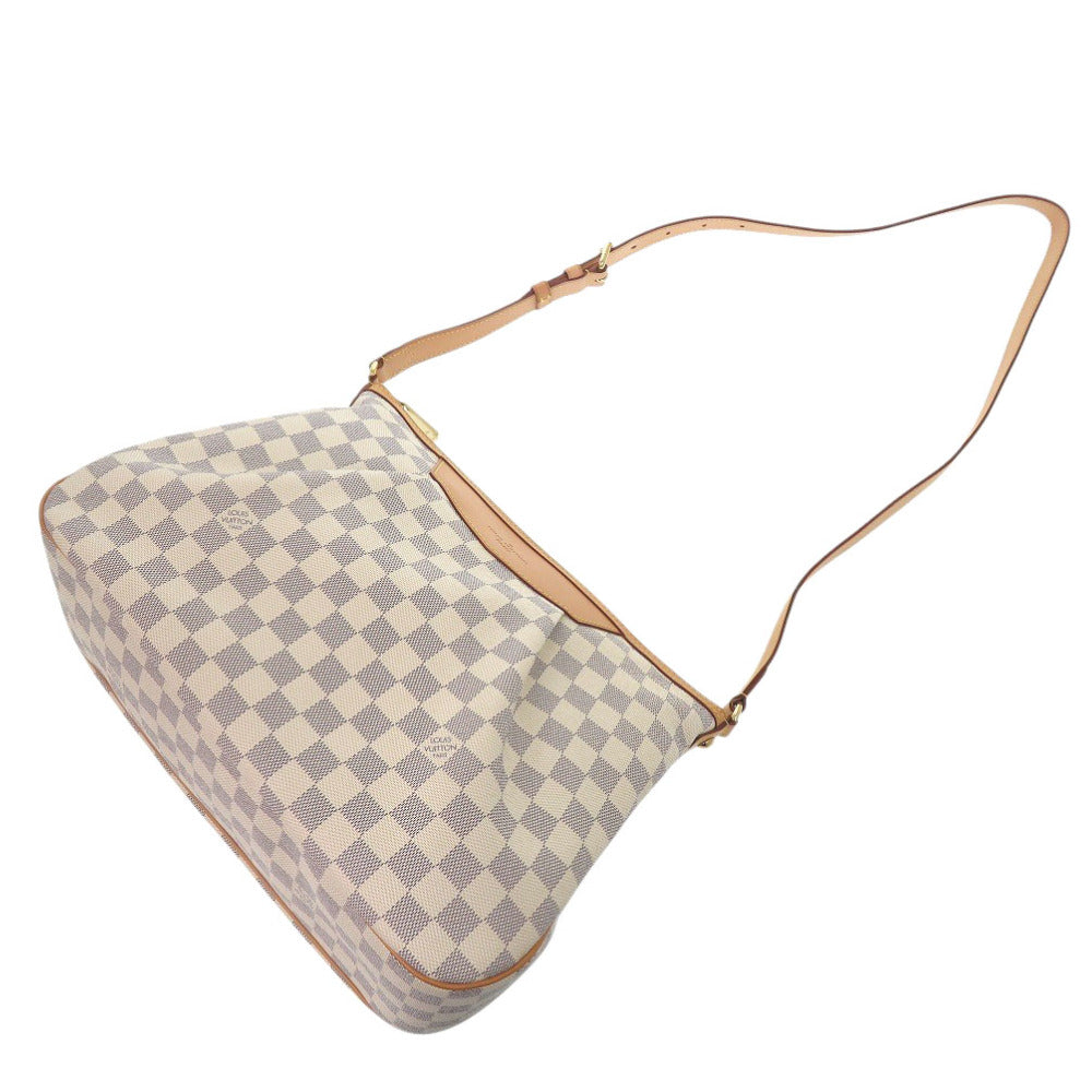 LOUIS VUITTON Shoulder Bag Damier Azur Canvas white Damier Azur Syrac MM Women