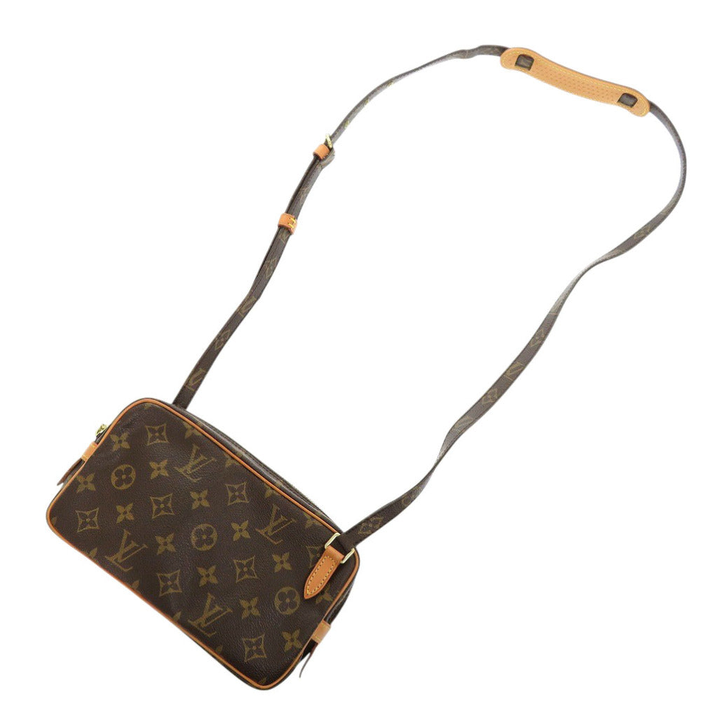 LOUIS VUITTON Shoulder Bag Monogram canvas Brown Monogram Marley Bandouliere Women