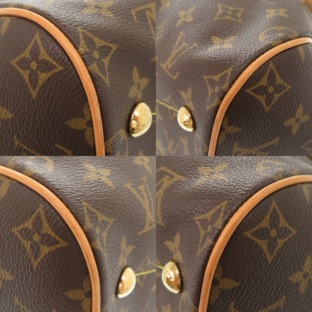LOUIS VUITTON Handbag Monogram canvas Brown Monogram Tivoli GM