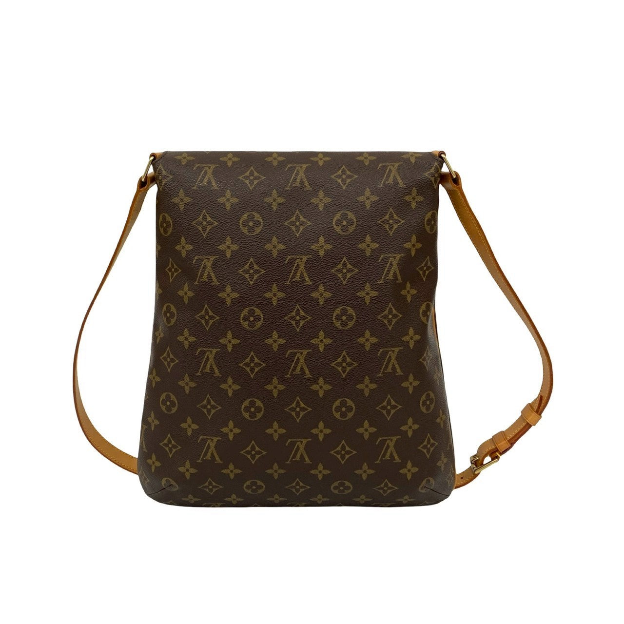 LOUIS VUITTON Shoulder Bag leather Brown Mtte