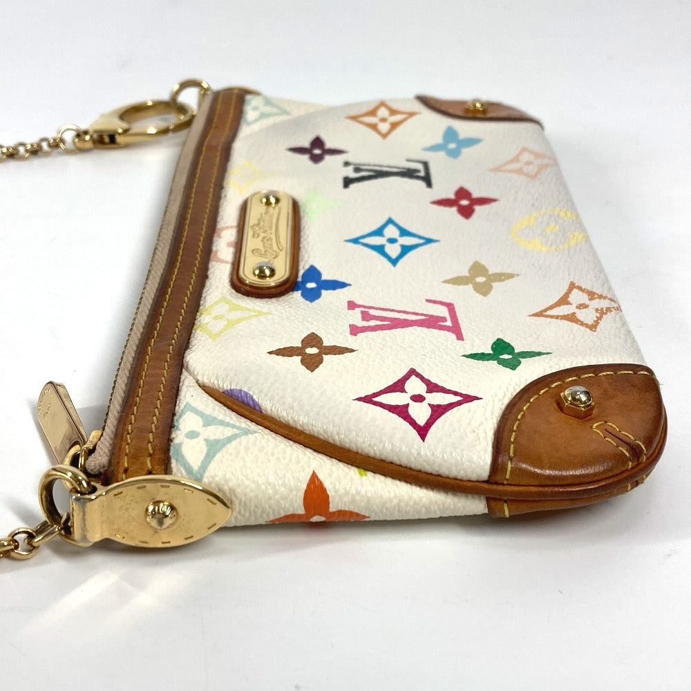 LOUIS VUITTON Shoulder Bag Monogram multicolor canvas white Monogram multicolor Mira MM