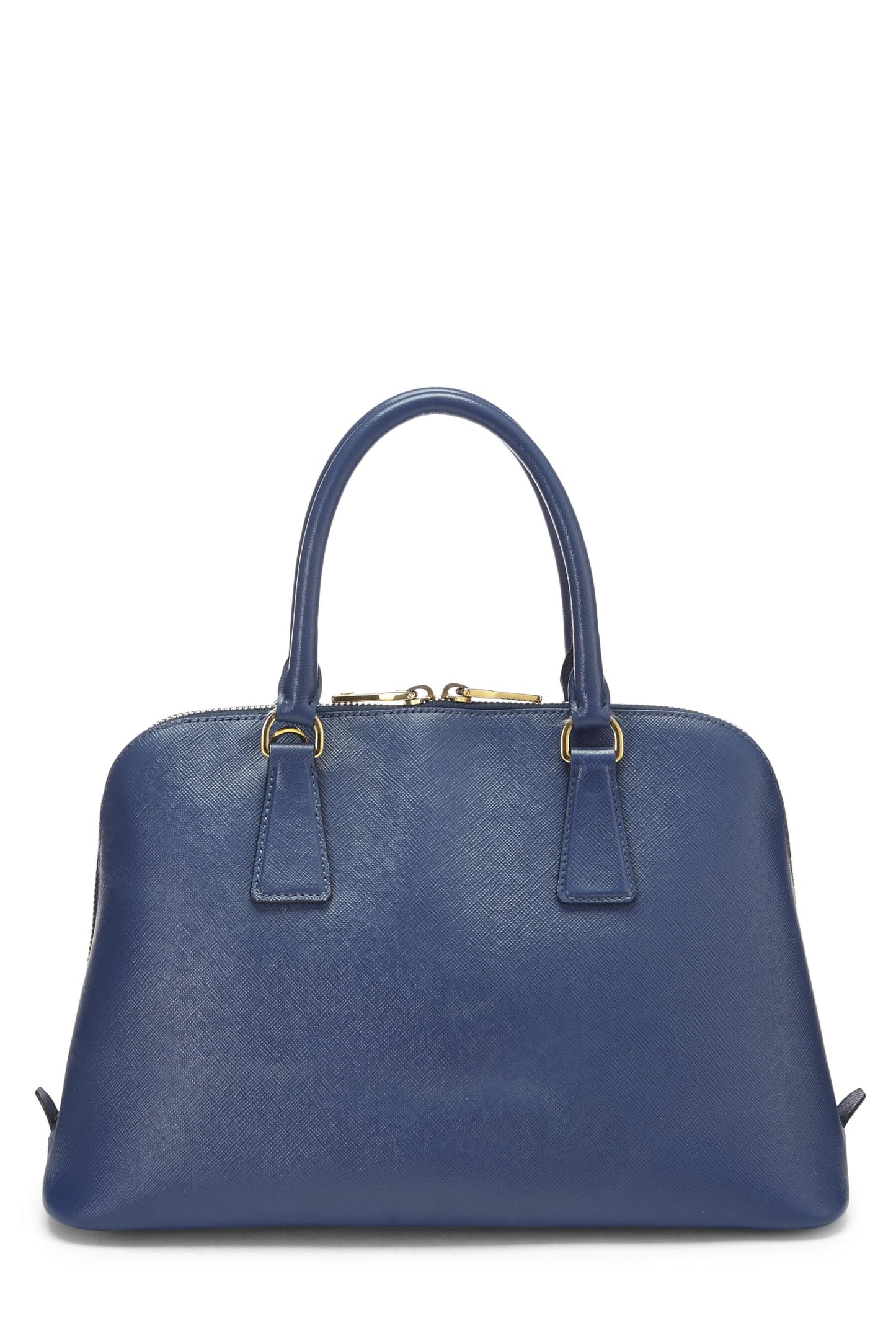 Prada, Blue Saffiano Promenade Medium, Blue Luxury Handbag