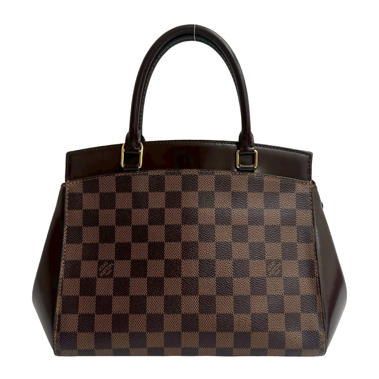Elegant Women's Shoulder Bag | LOUIS VUITTON Shoulder Bag leather Brown Damier Rivoli BB