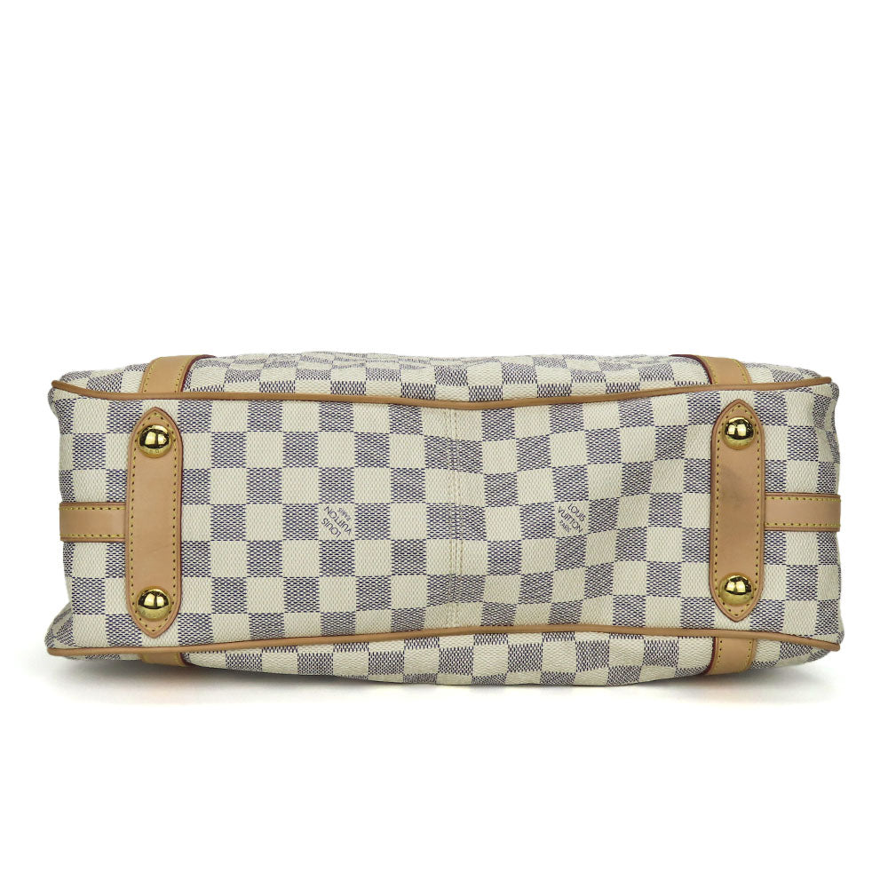 Luxury Women's Tote Bag | LOUIS VUITTON Tote Bag Damier Azur white Stresa PM