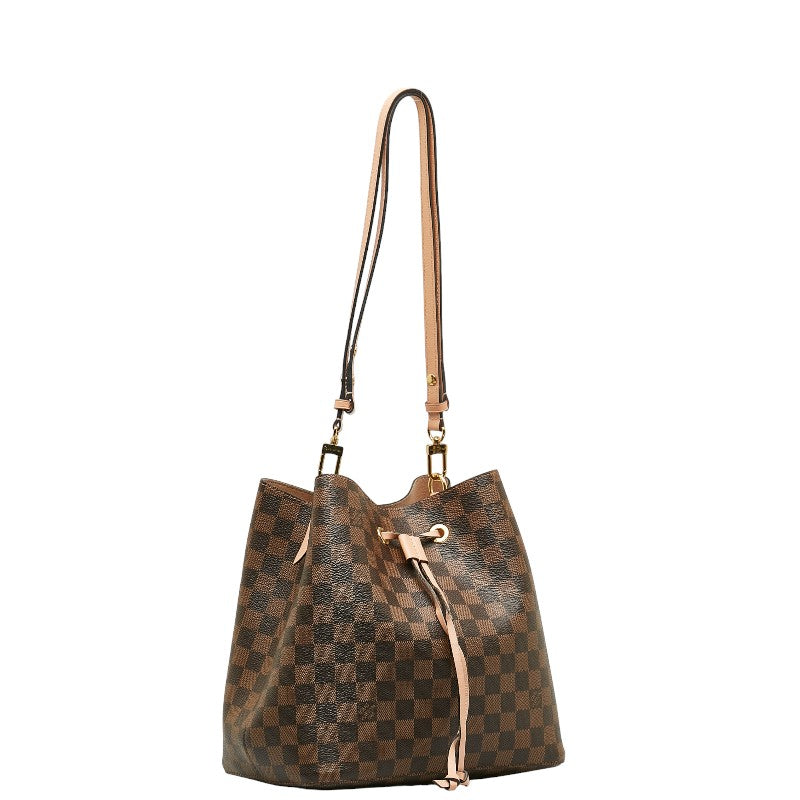 Louis Vuitton Louis Vuitton Damière N40198 Shoulder Bag Brown Pink