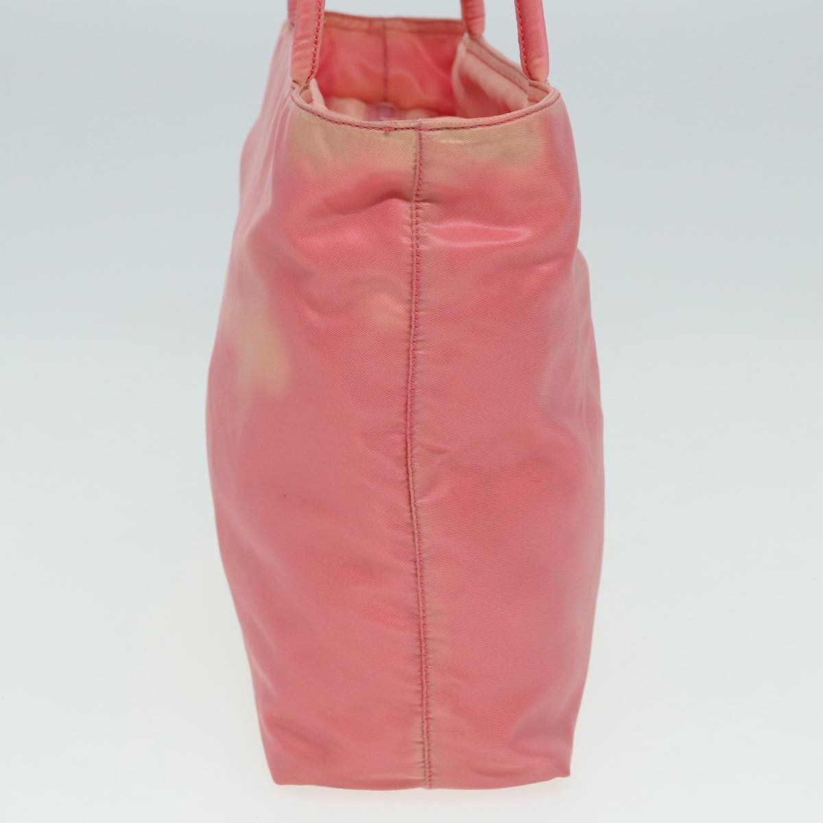 PRADA Tote Bag Nylon Pink Auth