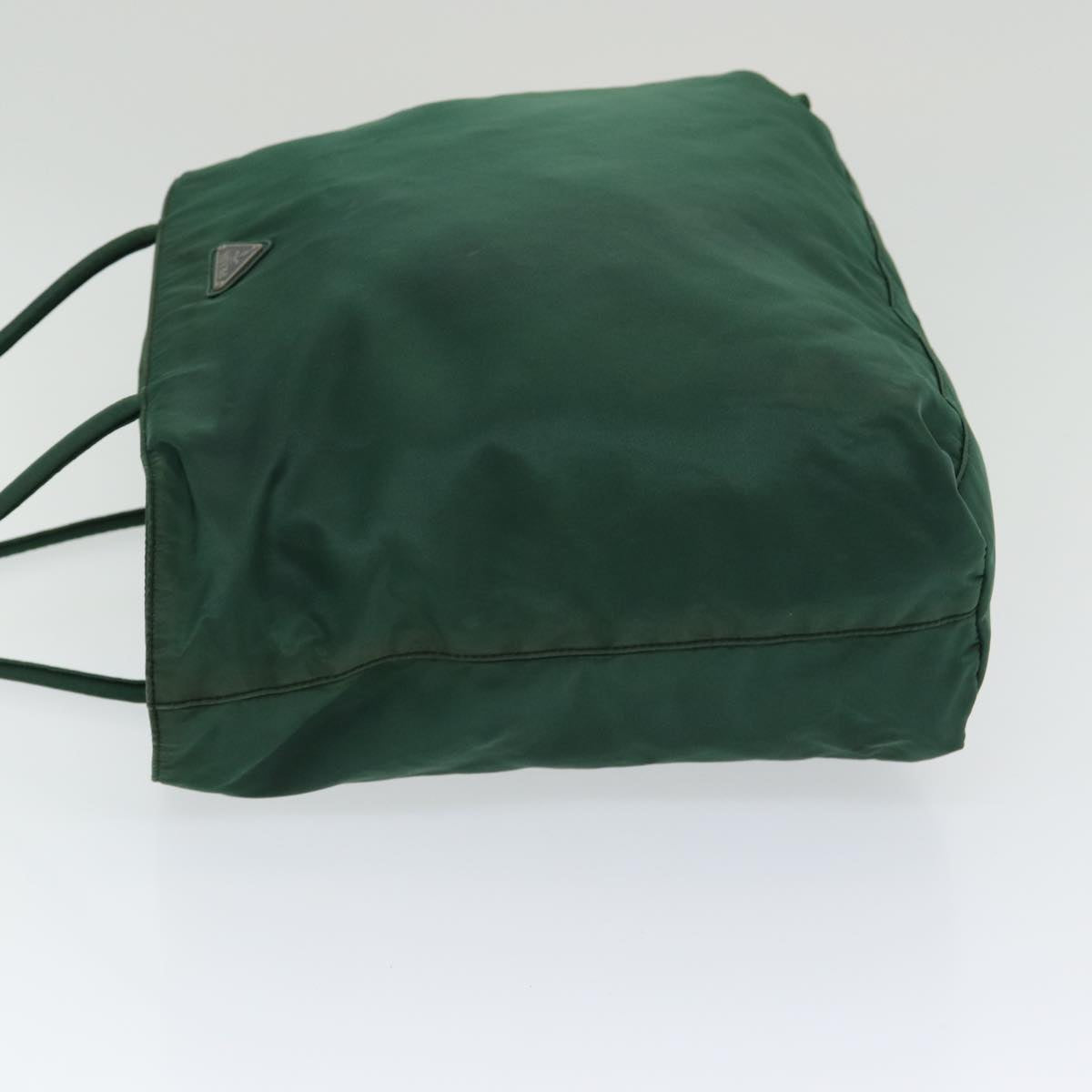PRADA Tote Bag Nylon Khaki Auth