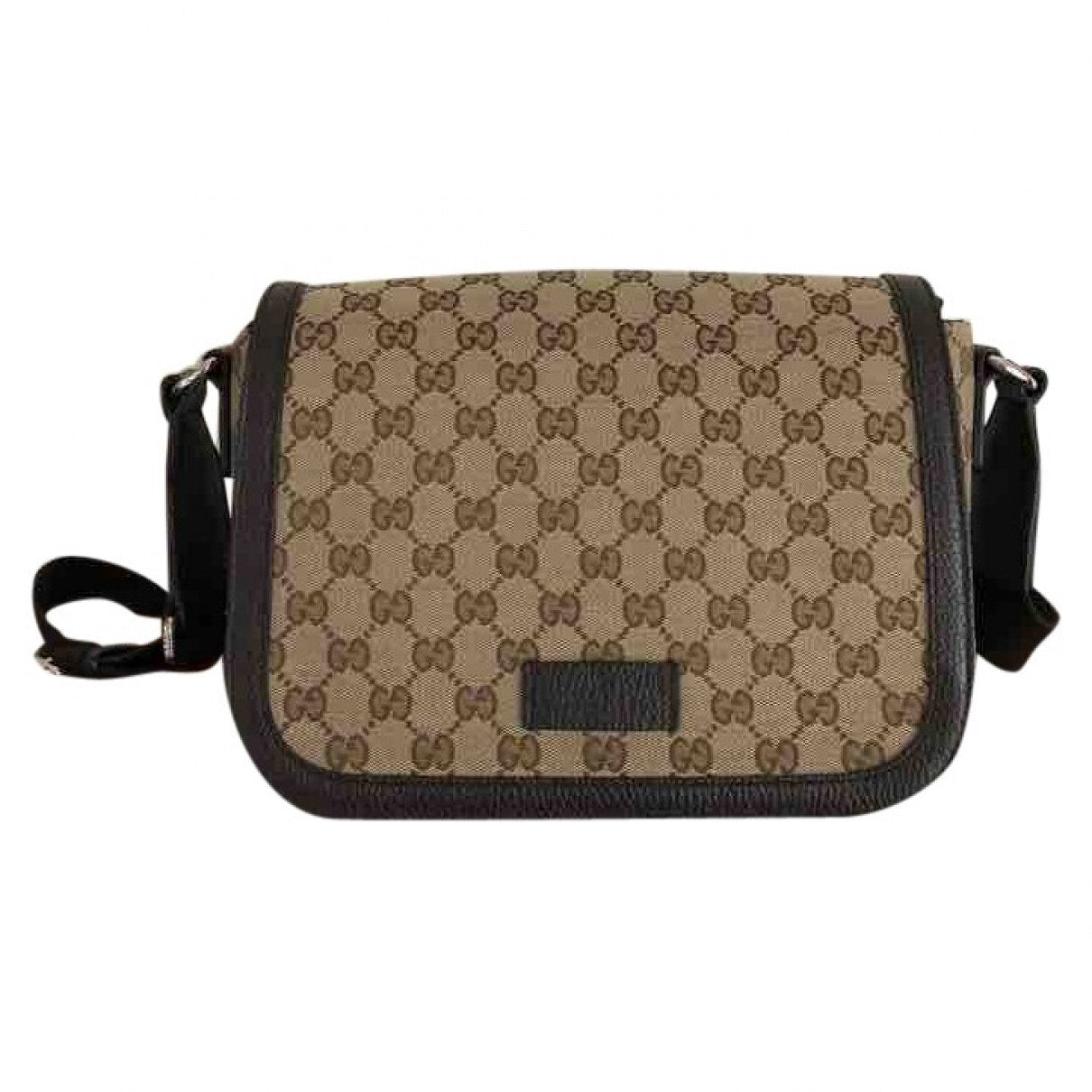 Gucci beige cloth handbag