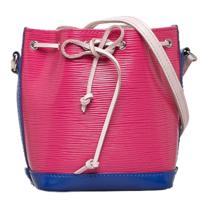 Louis Vuitton Epic Nanoe Sliding Shoulder Bag M42502 Pink Navi PVC Leather Louis Vuitton