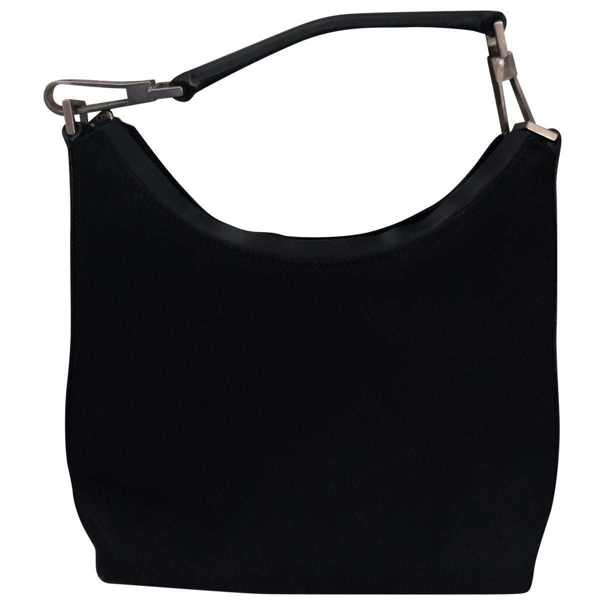 Gucci hobo black cloth handbag