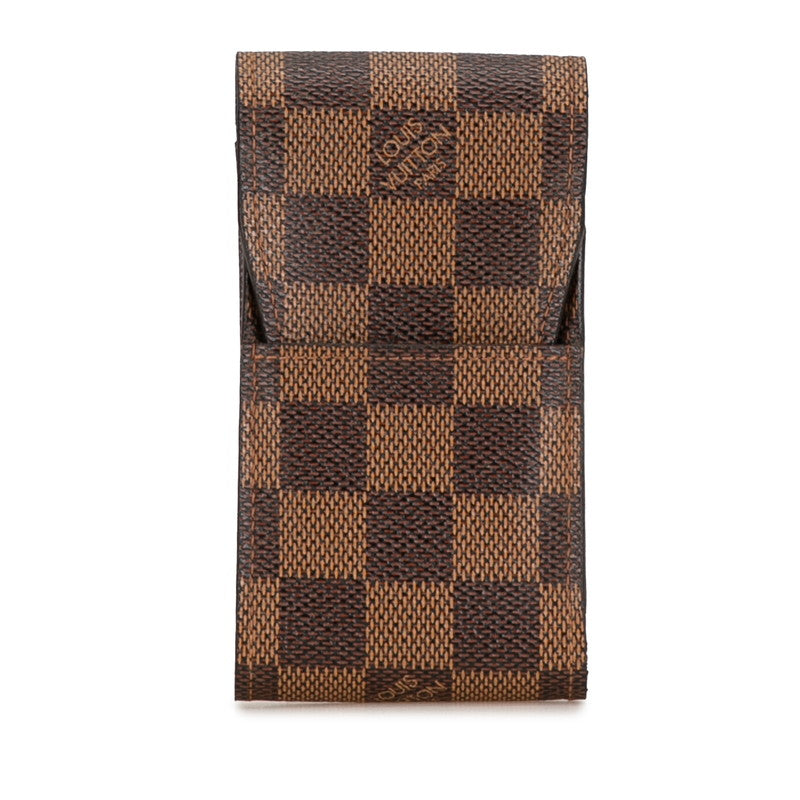 Louis Vuitton Damier Etoile Cigarette N63024 Brown PVC Leather Louis Vuitton