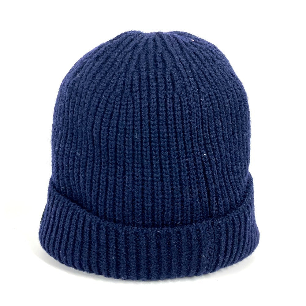 LOUIS VUITTON Knit hat wool Navy Bone Gravity