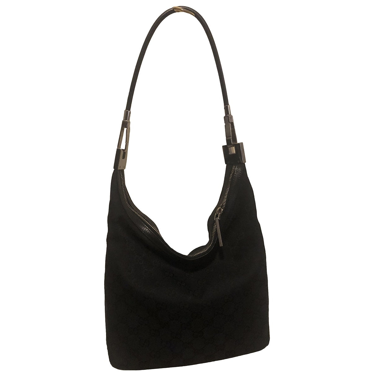 Gucci black cloth handbag