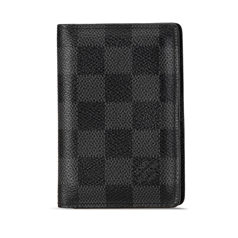 Louis Vuitton Damier Graphite Organizer Du Push Passcase N63075 Black Grey PVC Louis Vuitton