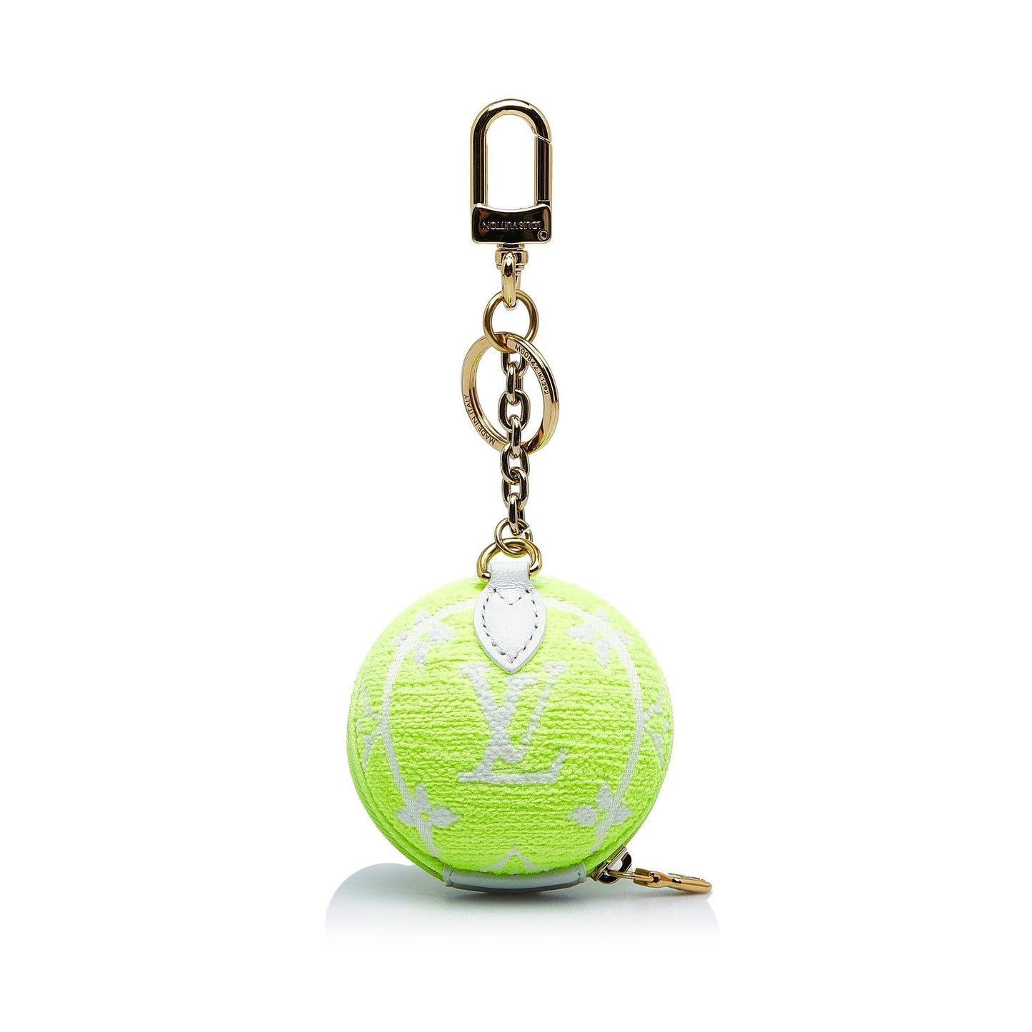 LOUIS VUITTON Monogram Tennis Ball Bag Charm