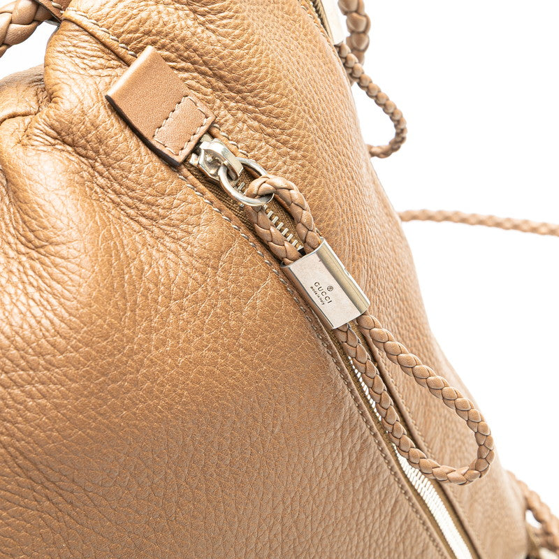 Gucci Interlocking G Leather Shoulder Bag