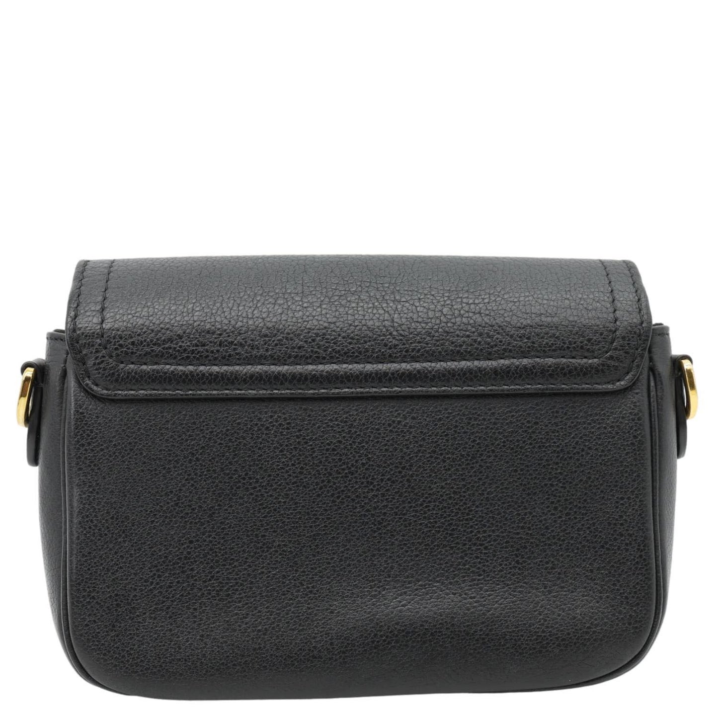 LOUIS VUITTON Lockme Tender Calfskin Leather Chain Shoulder Bag Black