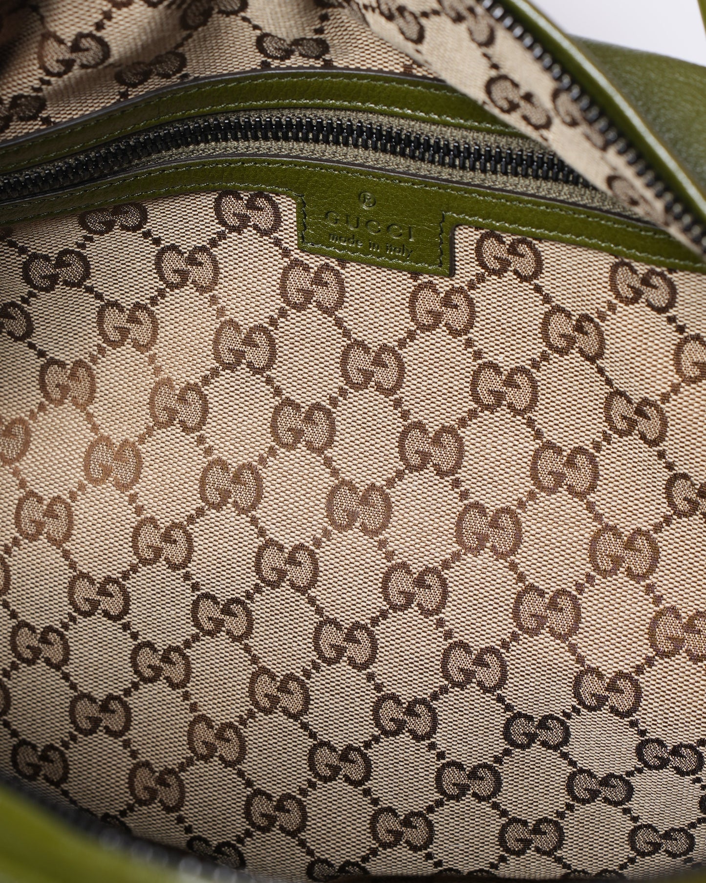 Gucci Lou Monogram Leather Handbag