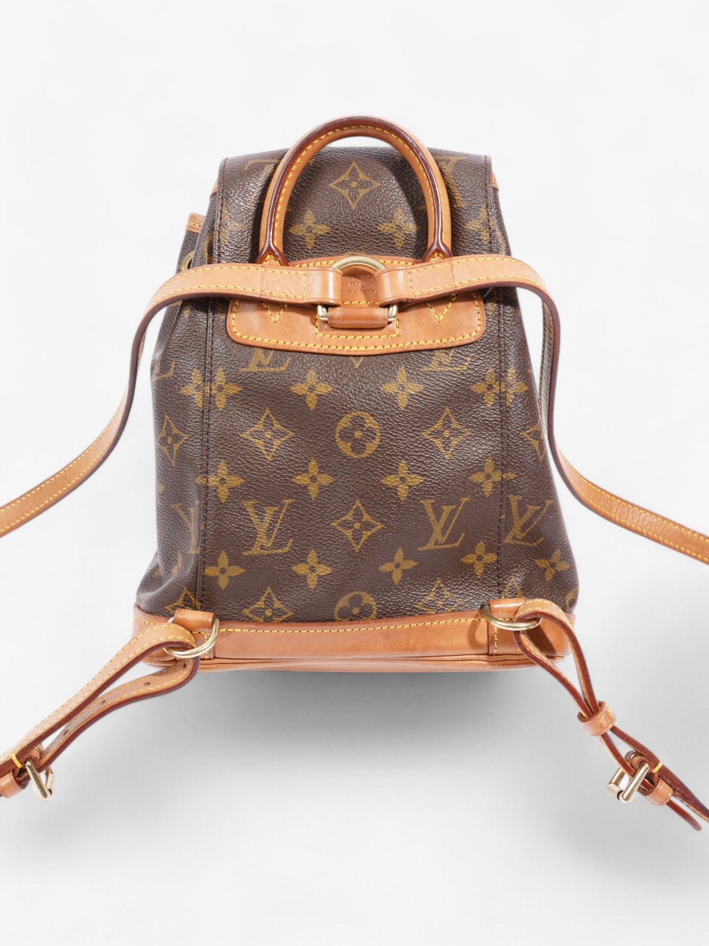 Luxury Women's Backpack | Louis Vuitton Montsouris Backpack Monogram Coated Canvas PM