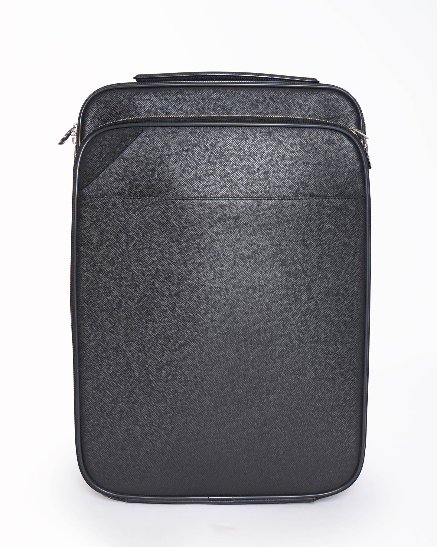 Louis Vuitton leather rolling travel bag