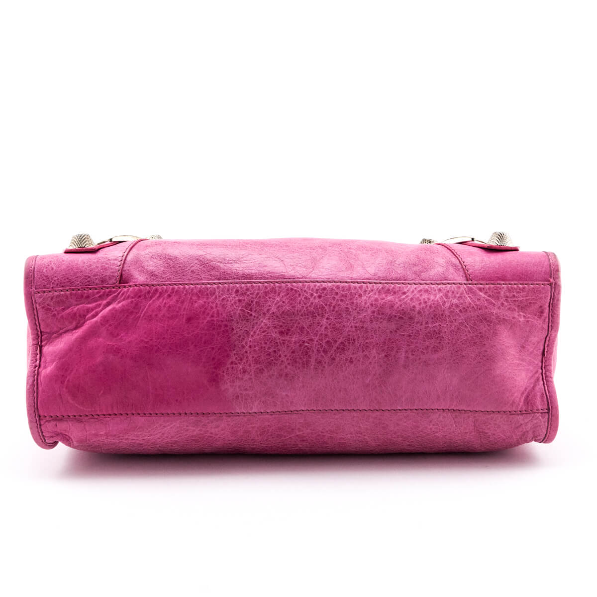 Luxury Balenciaga Trending 2026 Sorbet Agneau Silver Giant 21 City Bag