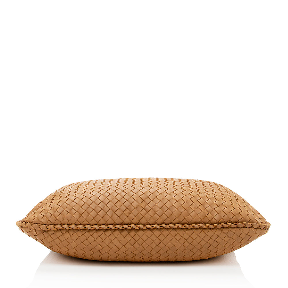 Luxury Bottega Veneta Intrecciato Nappa Medium Hobo (SHF-19442)