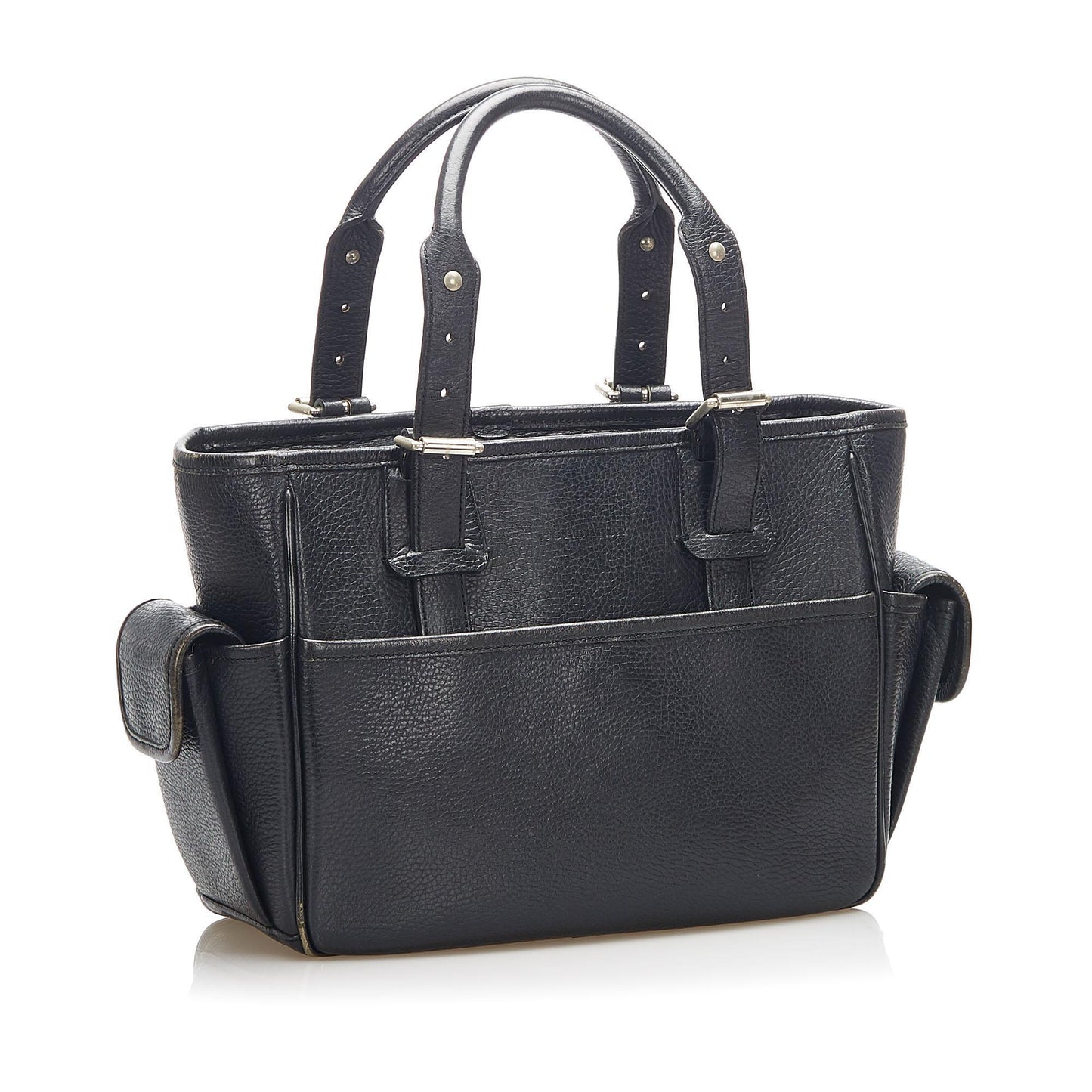 Burberry Leather Handbag (SHG-16515)
