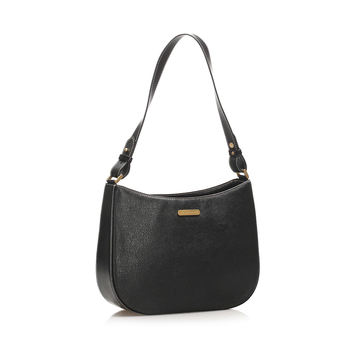 Burberry Leather Shoulder Bag (SHG-14605)
