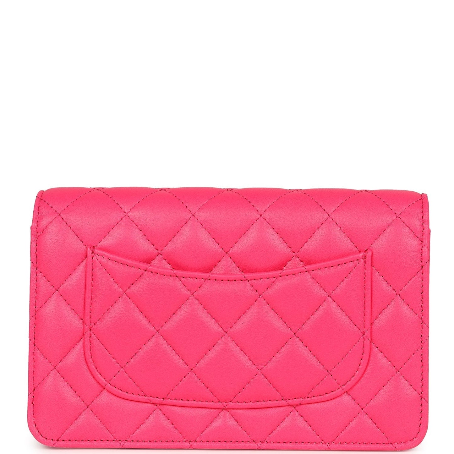Chanel Wallet on Chain WOC Pink Lambskin Ombre Mixed Metal Hardware