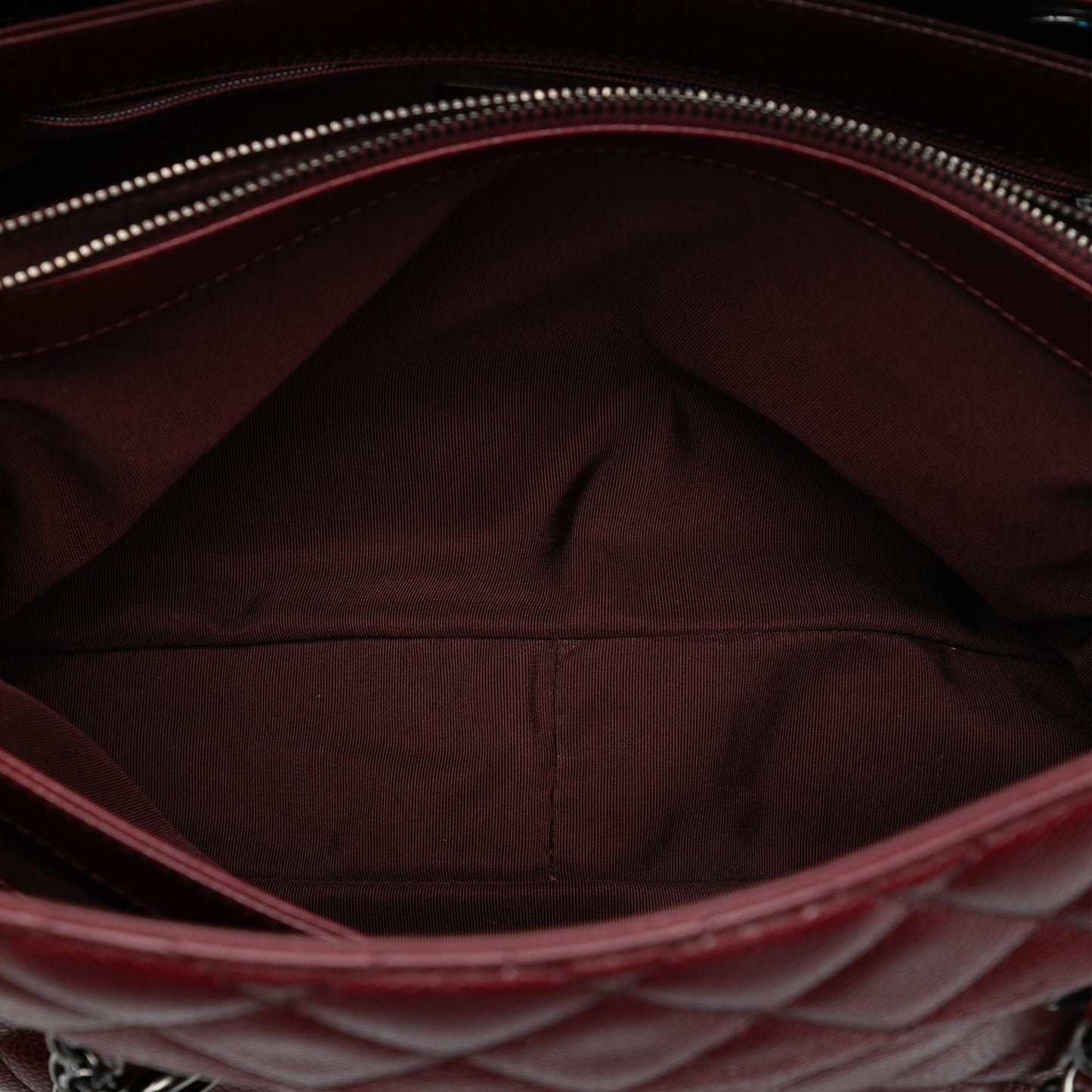 Chanel Large CC Quilted Caviar City Shopping Tote