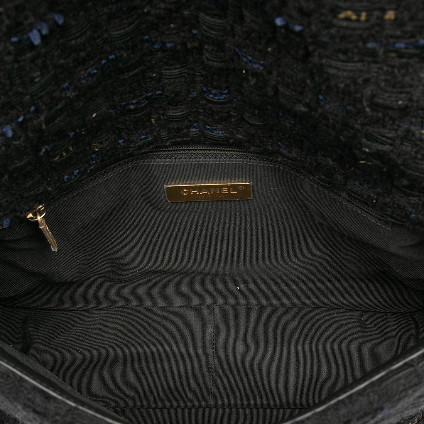 Chanel Large Tweed 19 Flap
