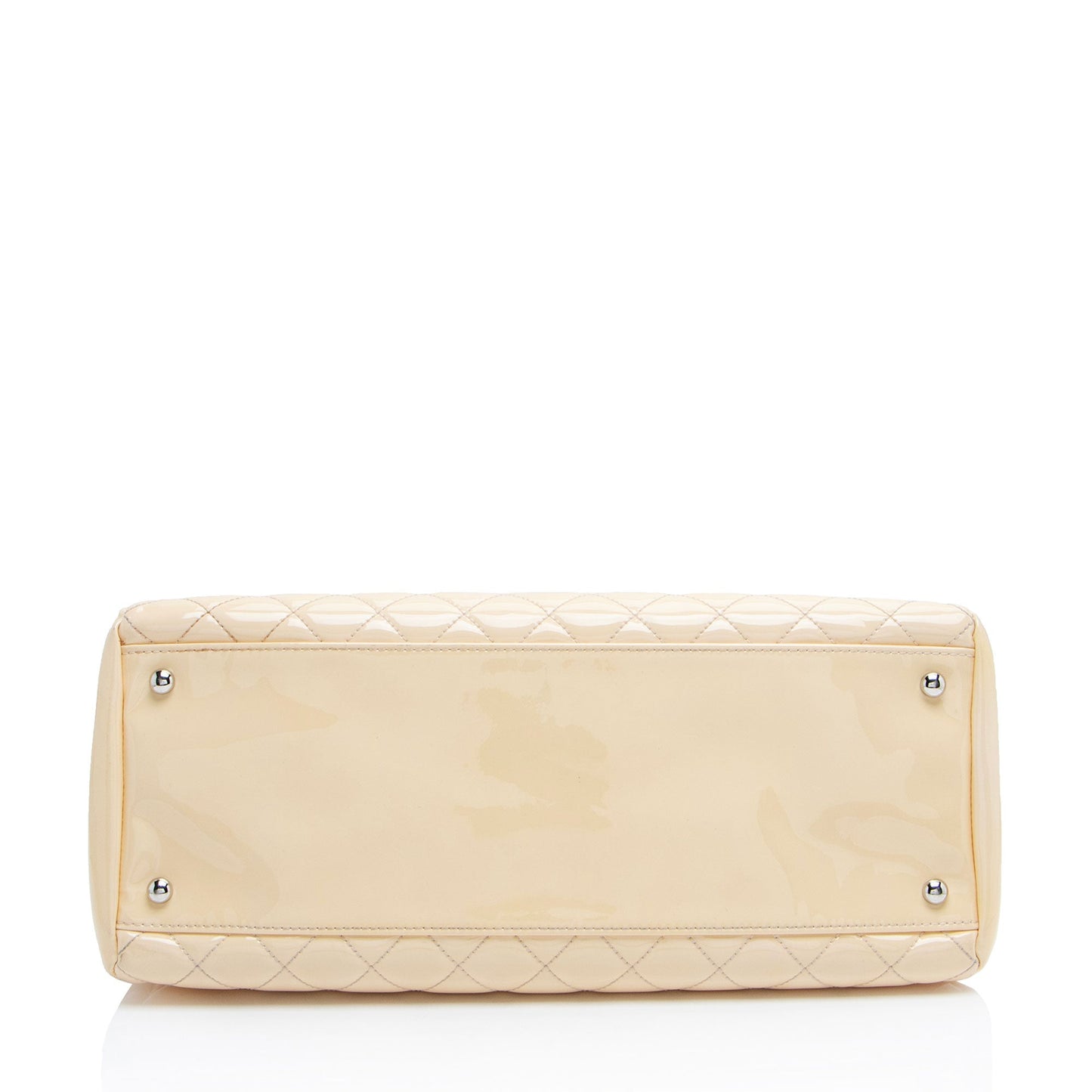 Chanel Patent Leather Just Mademoiselle Large Bowler Bag