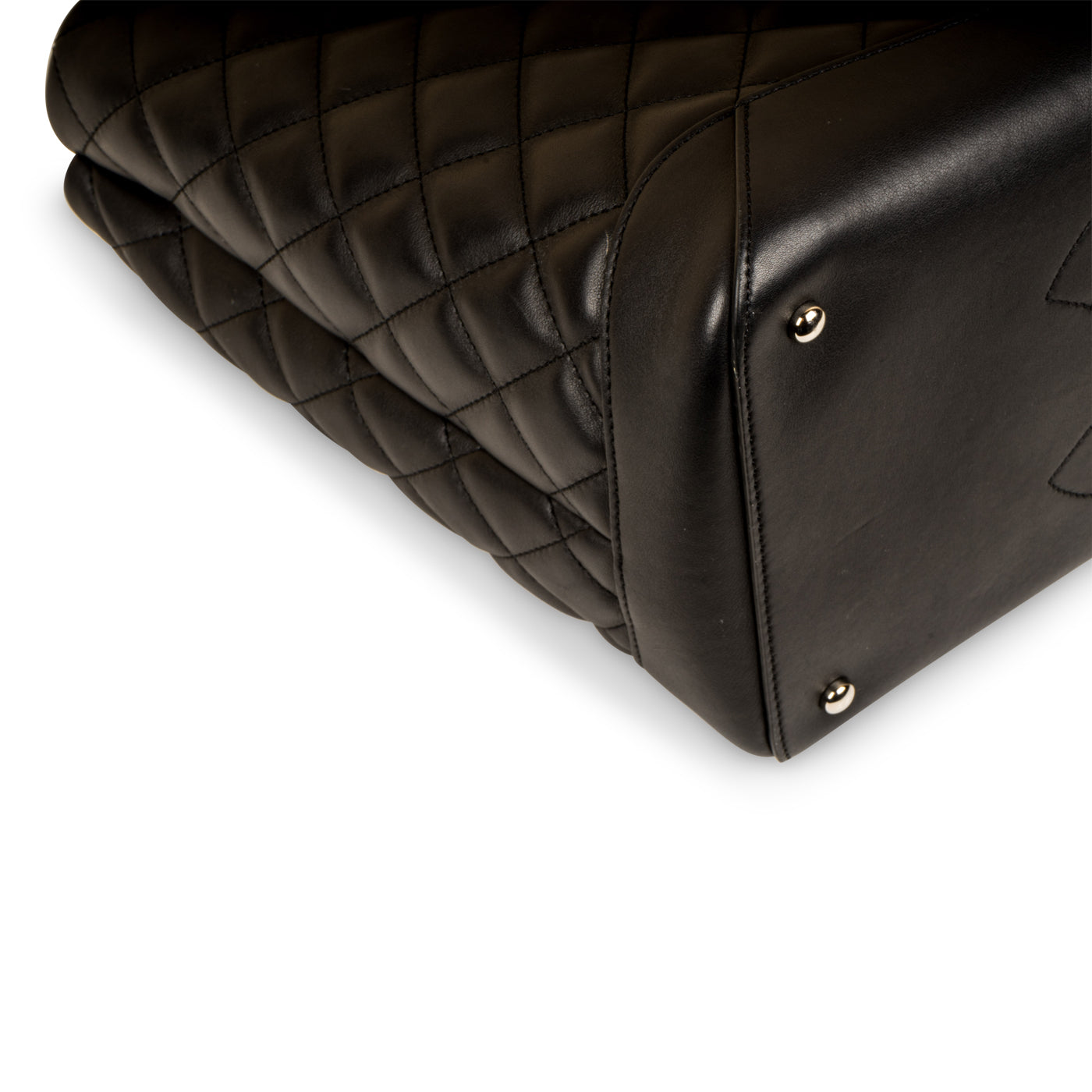 Chanel Quilted Shopping Tote