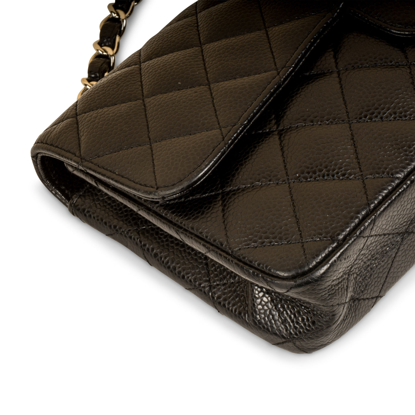 Chanel East West Flap Bag