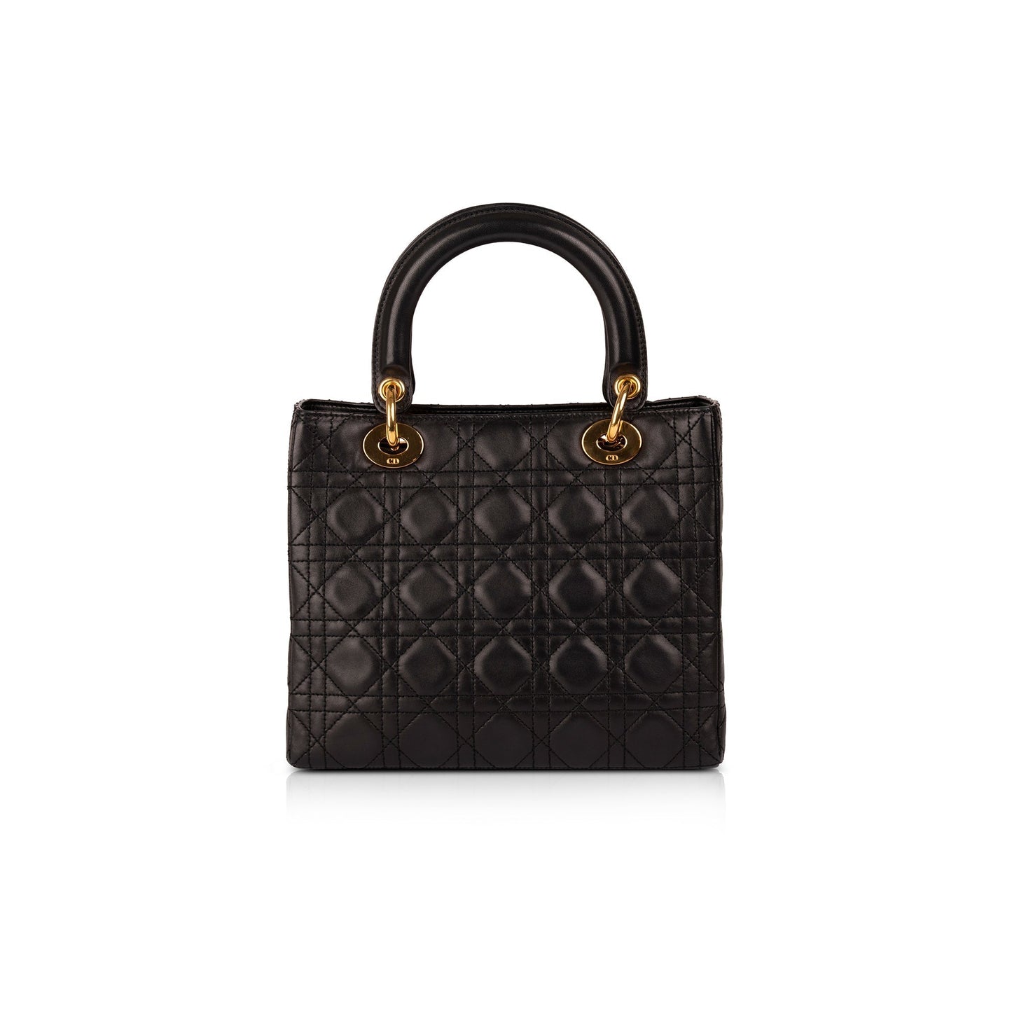 Christian Dior Medium Cannage Lambskin Lady Dior Bag