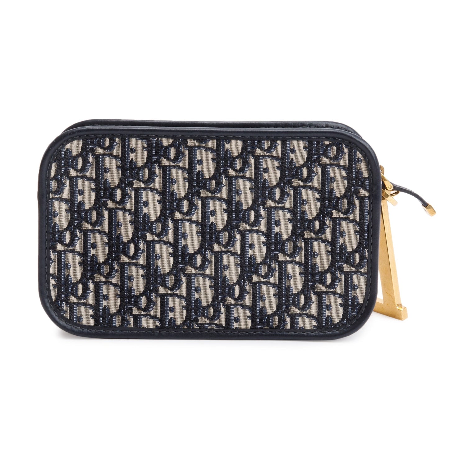 Christian Dior Navy Oblique Diorquake Clutch