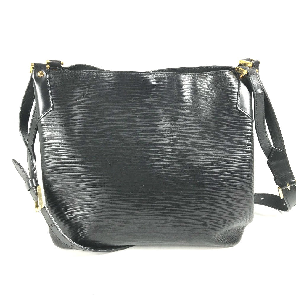 LOUIS VUITTON Shoulder Bag Epi Leather black Epi Mandala MM Women