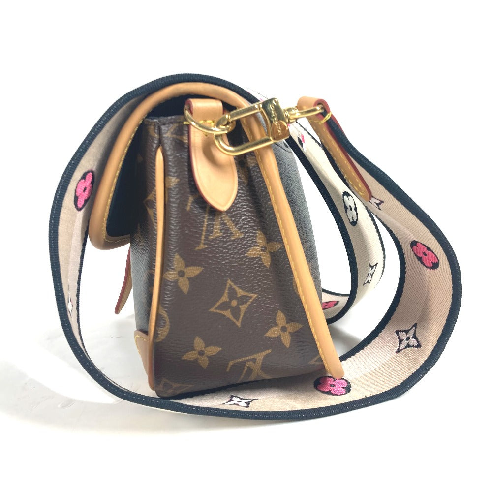LOUIS VUITTON Shoulder Bag Monogram canvas Brown Monogram Diane NM PM Women