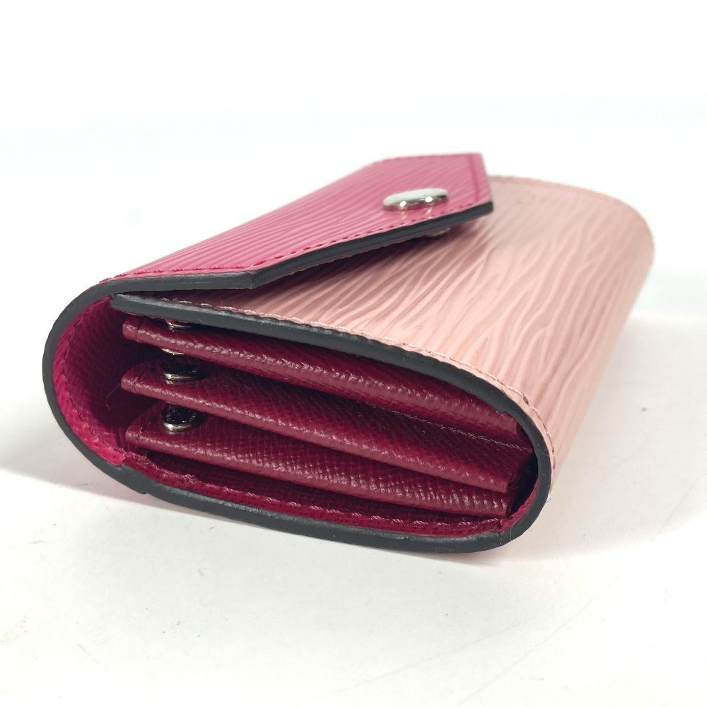 LOUIS VUITTON Card Case Epi Leather pink Epi Multicult Sarah