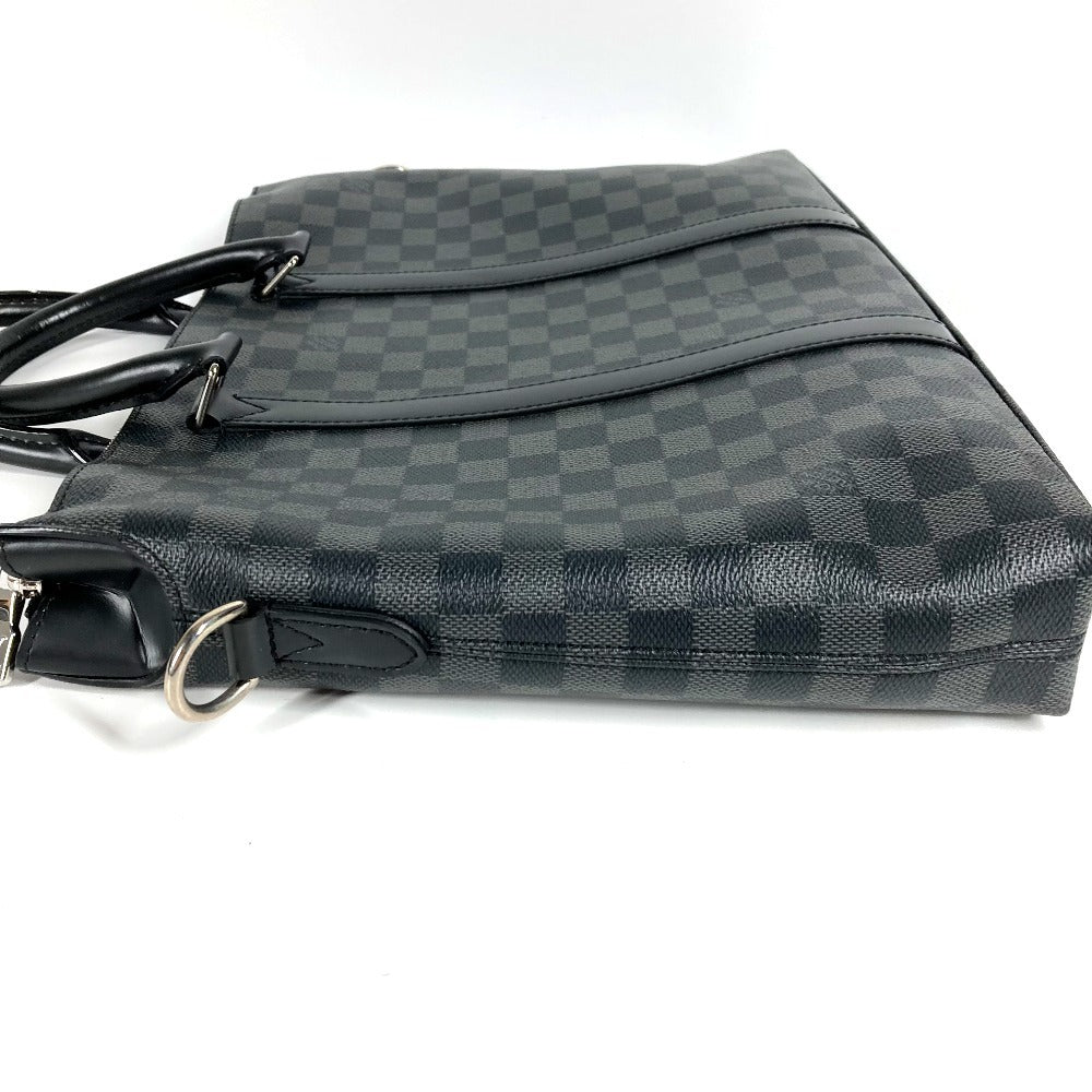 LOUIS VUITTON Business bag Damier Grafitto Canvas black Damier Grafitte Anton Briefcase