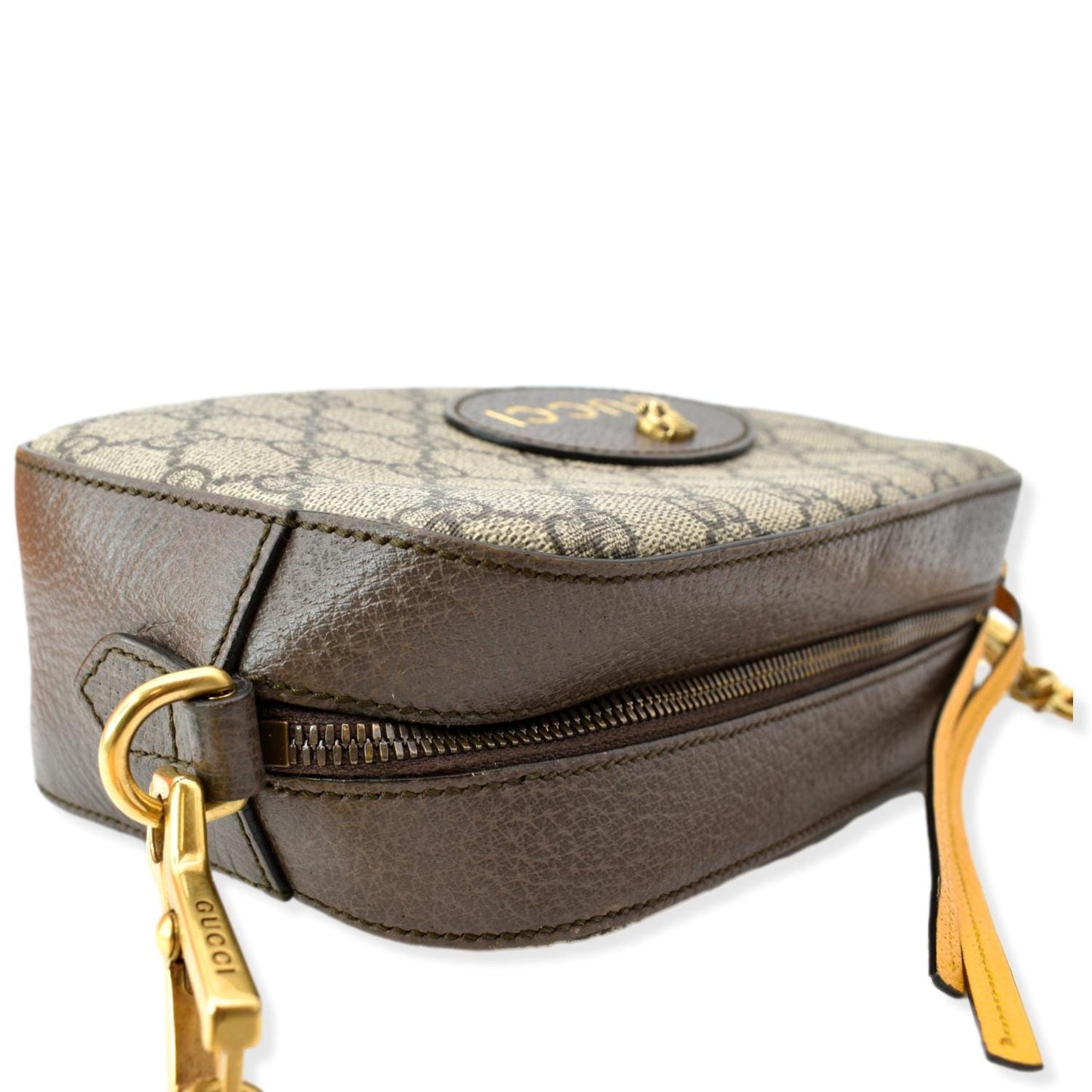 GUCCI Neo GG Supreme Canvas Messenger Bag Beige 476466